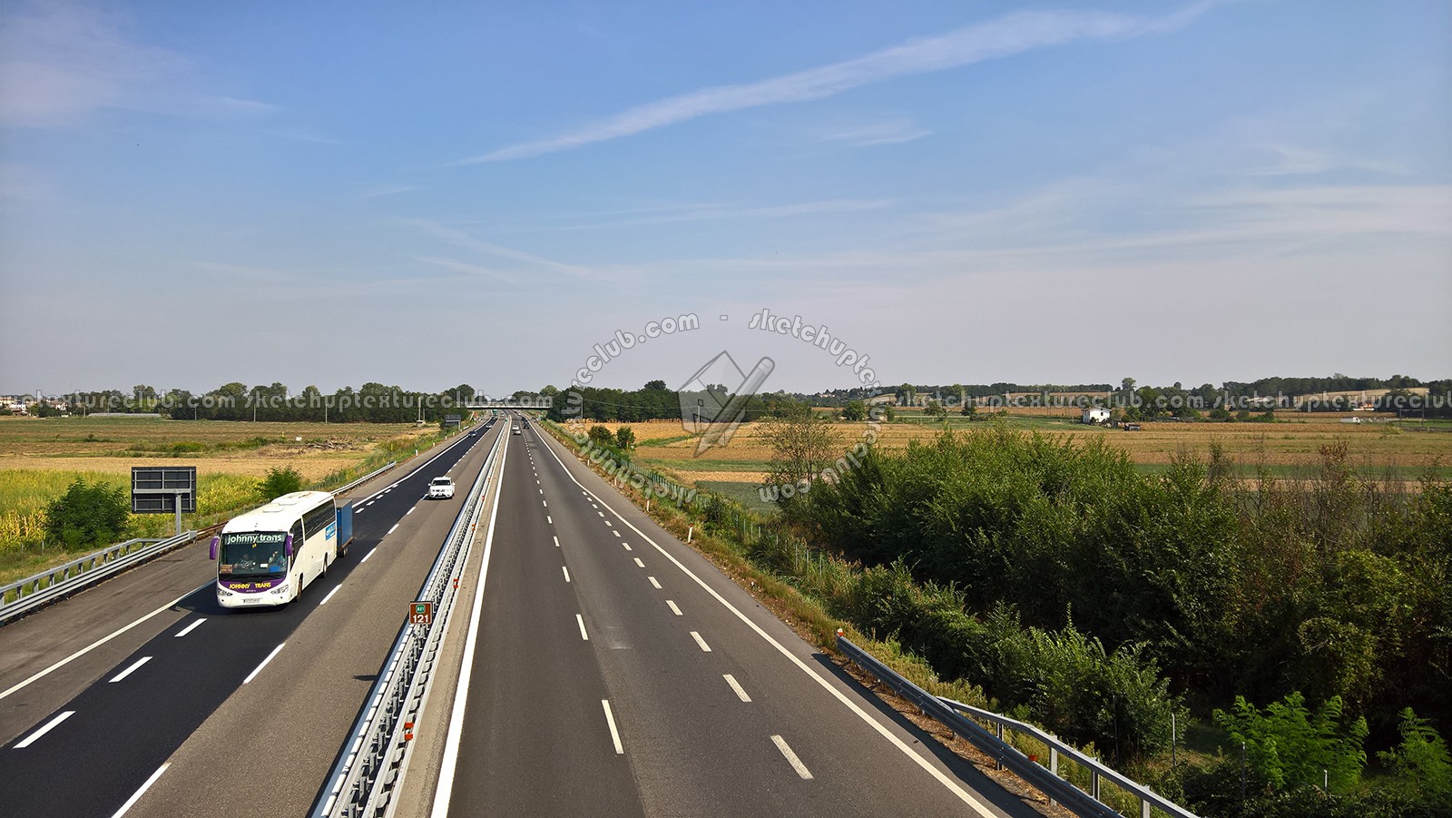 Textures   -   BACKGROUNDS &amp; LANDSCAPES   -   ROADS &amp; PARKINGS  - Highway landscape texture 17560