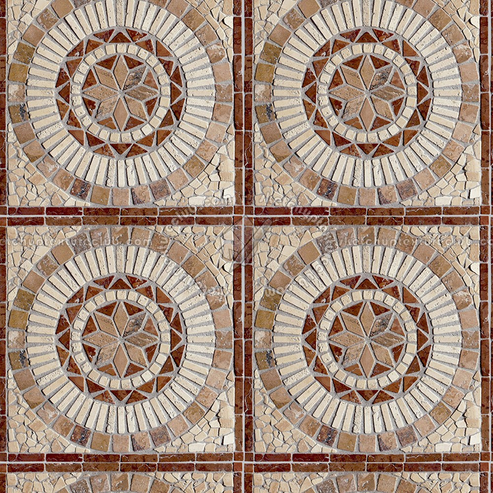 Seamless Mosaic Texture Seamless Mosaic Texture