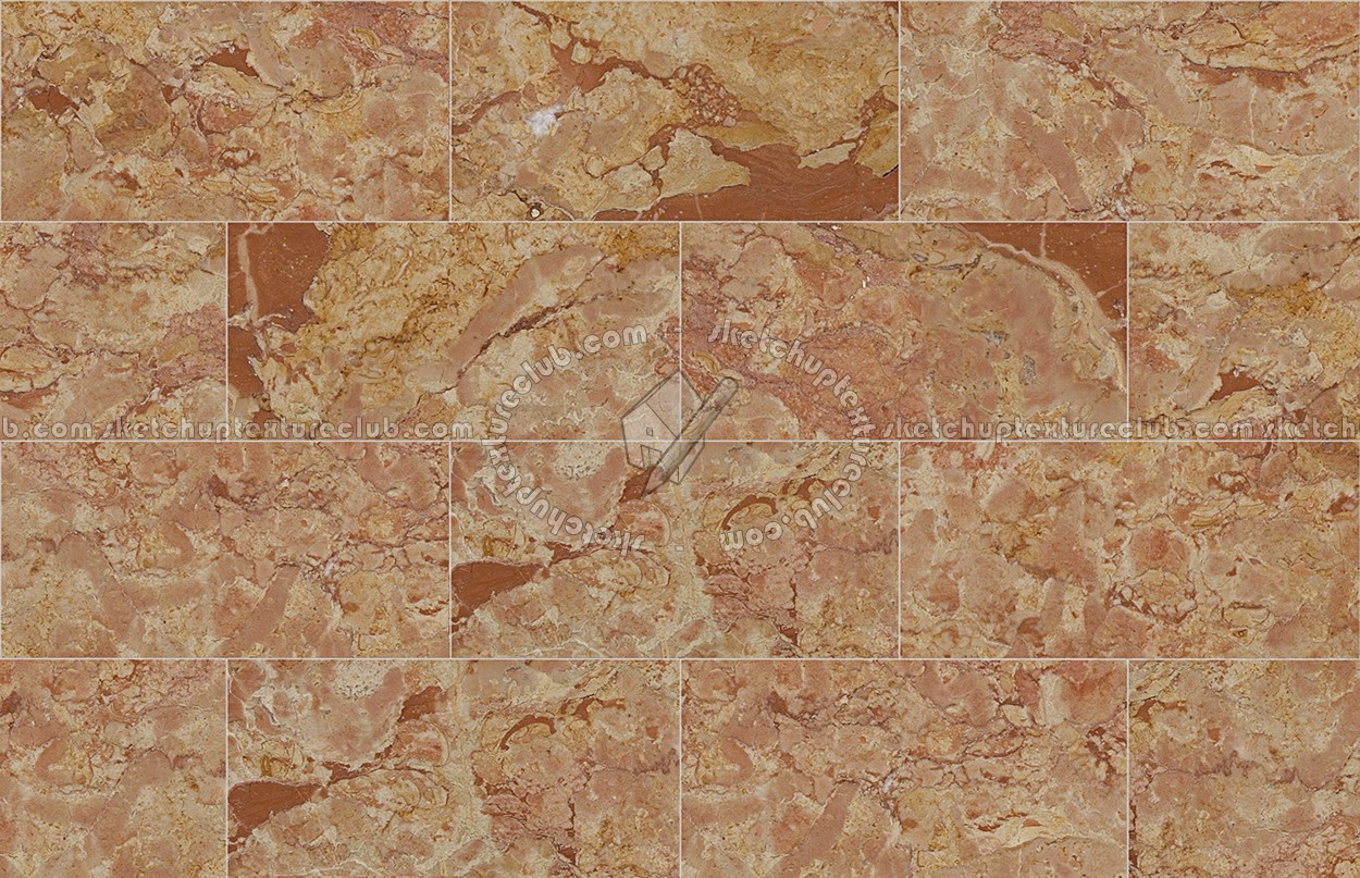 Textures - ARCHITECTURE - TILES INTERIOR - Marble tiles - Yellow - Royal yellow pinked marble floor tile texture seamless 14903 (seamless)