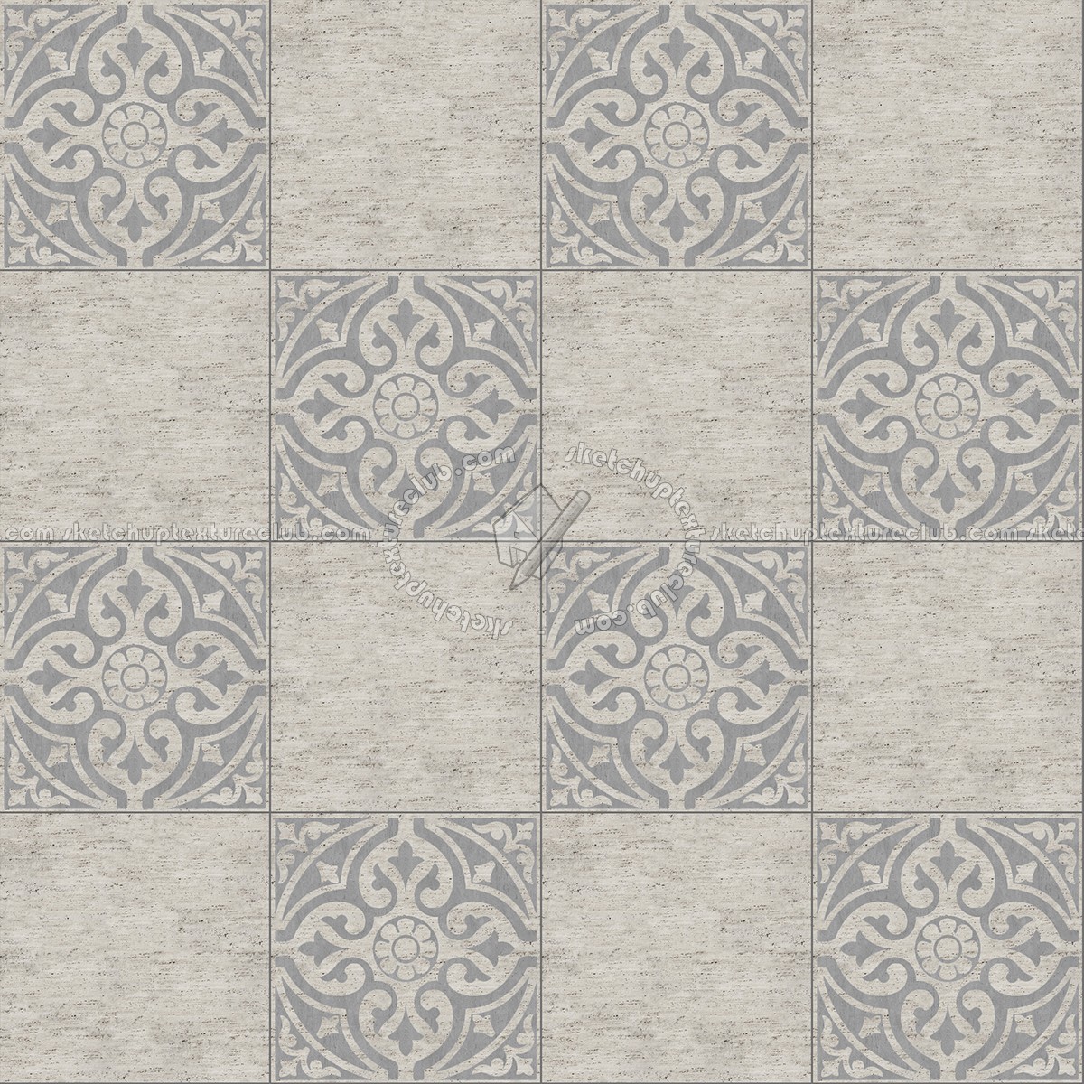 Textures   -   ARCHITECTURE   -   TILES INTERIOR   -   Marble tiles   -   Travertine  - Travertine floor tile texture seamless 14668 (seamless)