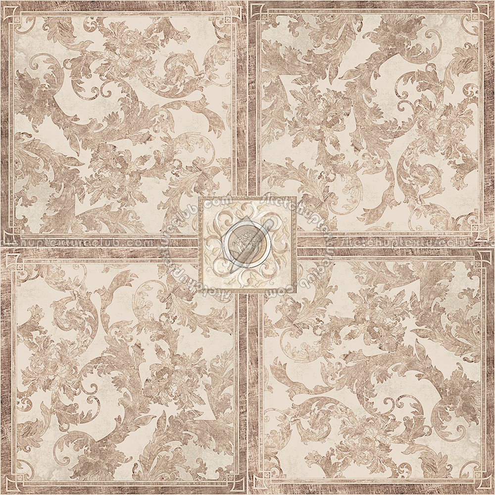 Textures   -   ARCHITECTURE   -   TILES INTERIOR   -   Ornate tiles   -   Ancient Rome  - Ancient rome floor tile texture seamless 16373 (seamless)