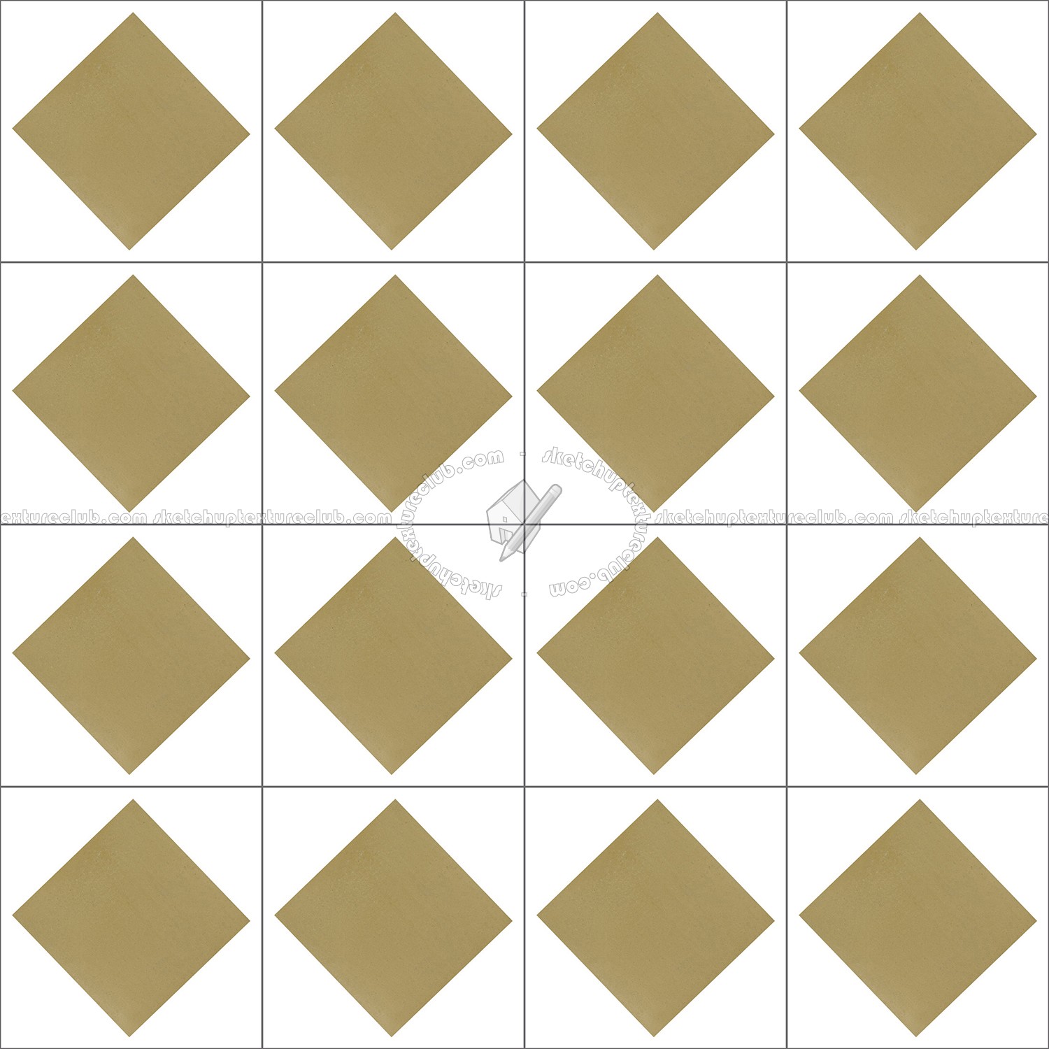 Textures - ARCHITECTURE - TILES INTERIOR - Cement - Encaustic - Checkerboard - Checkerboard cement floor tile texture seamless 13408 (seamless)