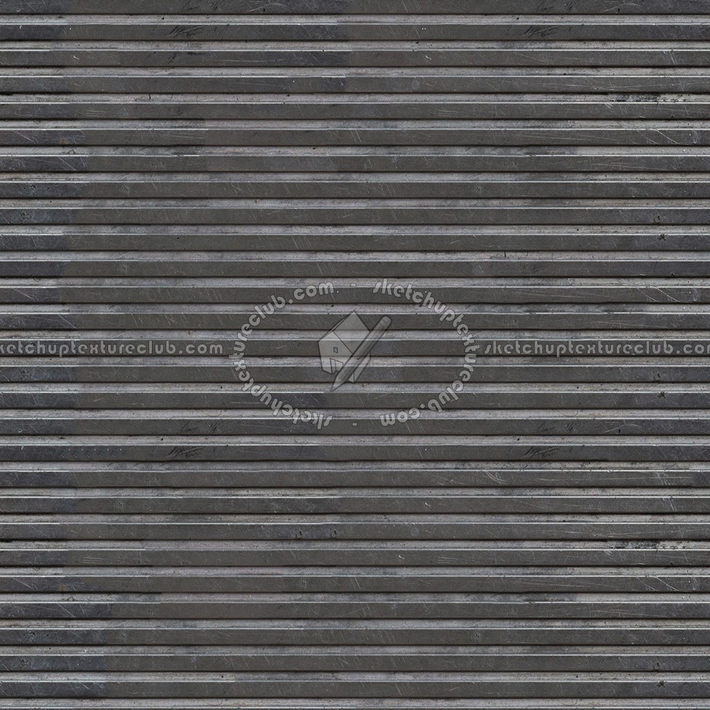 Textures   -   MATERIALS   -   METALS   -   Corrugated  - Corrugated dirty steel texture seamless 09927 (seamless)