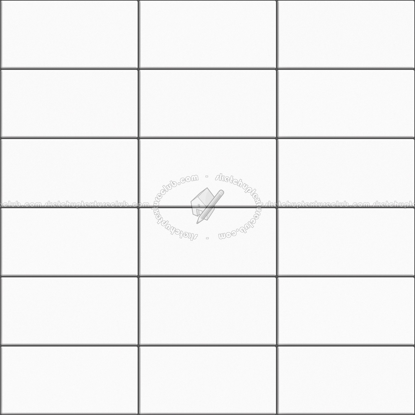 Textures   -   ARCHITECTURE   -   TILES INTERIOR   -   Mosaico   -   Classic format   -   Plain color   -   Mosaico cm 10x20  - Mosaico classic tiles cm 10x20 texture seamless 15326 - Bump
