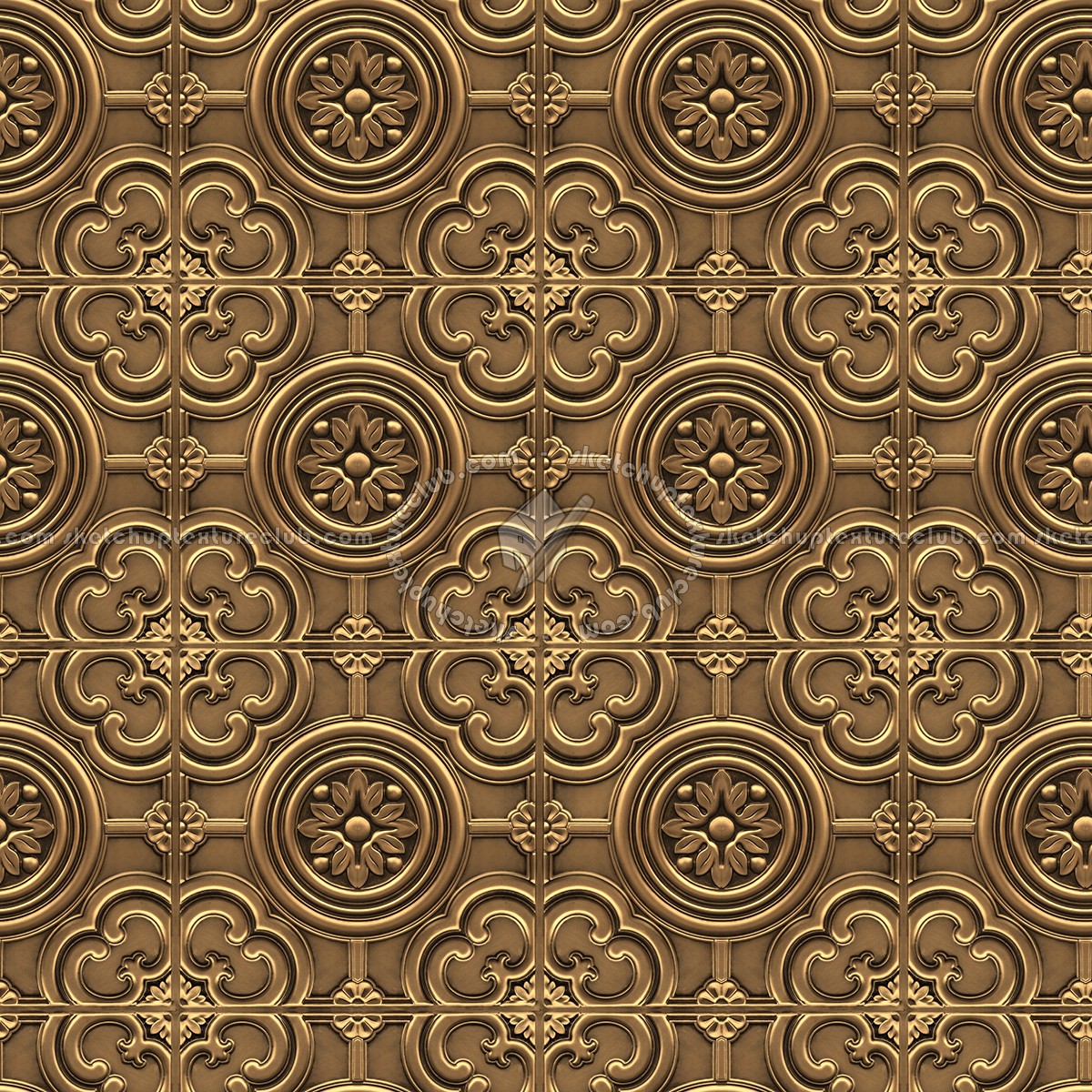 Textures   -   MATERIALS   -   METALS   -   Panels  - Bronze metal panel texture seamless 10401 (seamless)