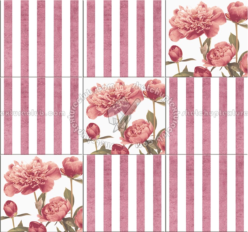 Textures - ARCHITECTURE - TILES INTERIOR - Ornate tiles - Country style - Country style tiles texture seamless 17271 (seamless)