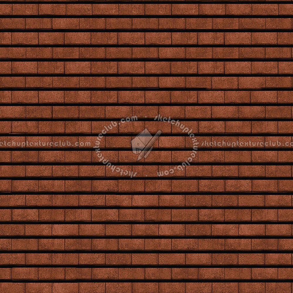 Textures   -   ARCHITECTURE   -   ROOFINGS   -   Flat roofs  - Eminence flat clay roof tiles texture seamless 03529 (seamless)