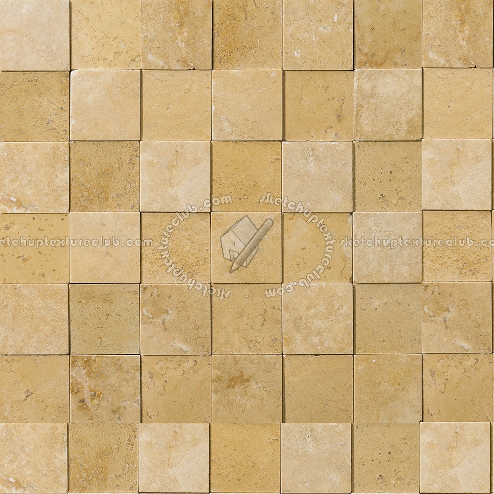 Textures - ARCHITECTURE - STONES WALLS - Claddings stone - Interior - Travertine cladding internal walls texture seamless 08038 (seamless)