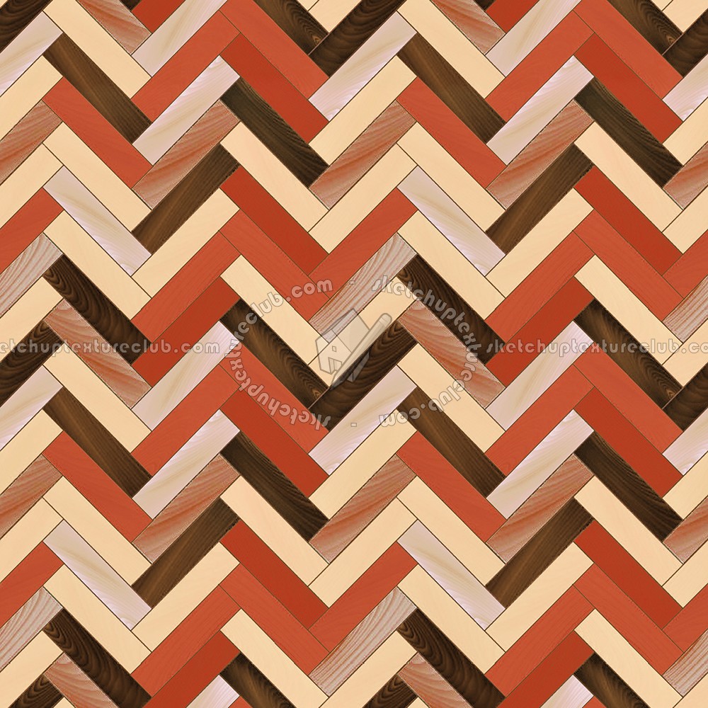 Textures   -   ARCHITECTURE   -   WOOD FLOORS   -   Herringbone  - Herringbone colored parquet texture seamless 04898 (seamless)