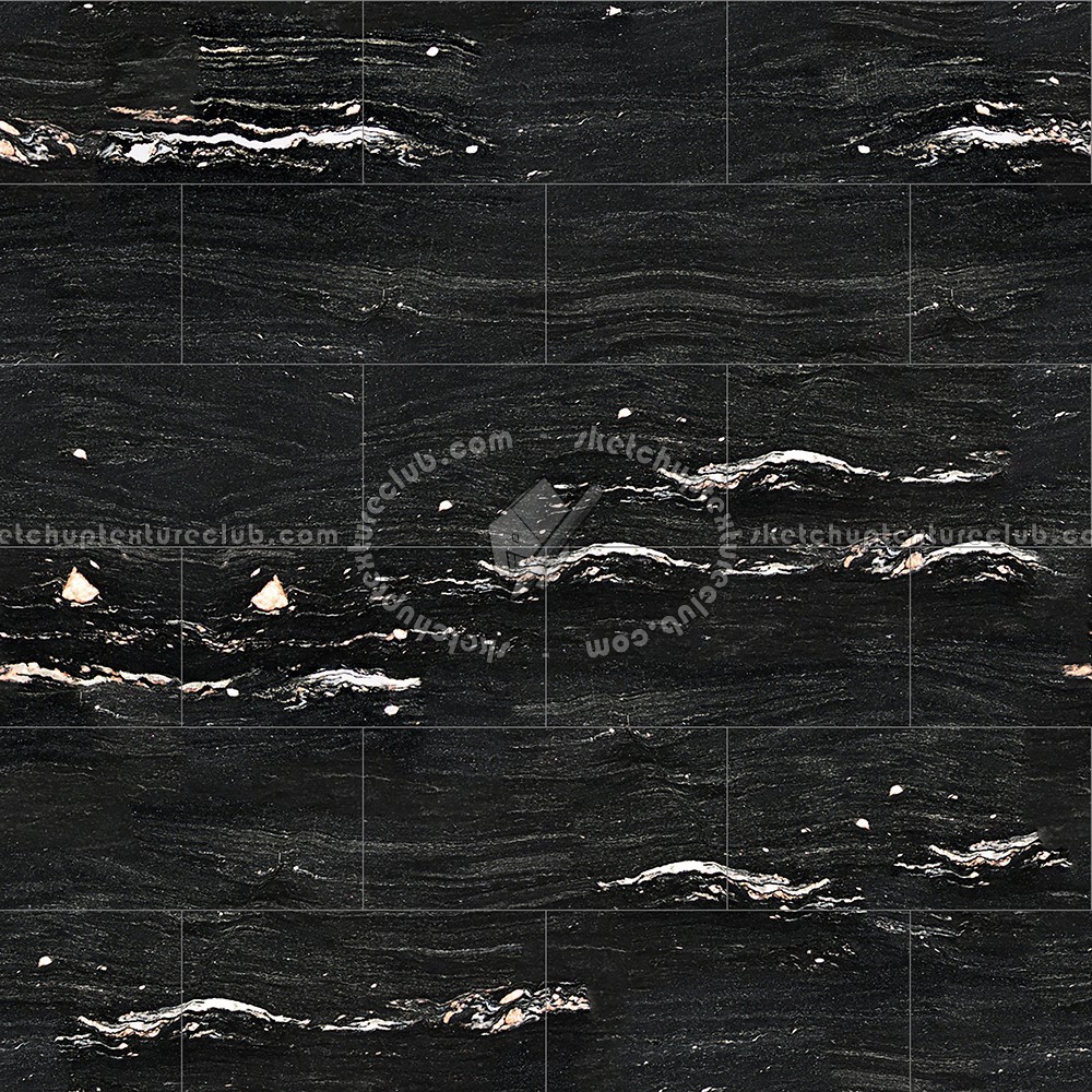 Textures   -   ARCHITECTURE   -   TILES INTERIOR   -   Marble tiles   -   Black  - Port rose black marble tile texture seamless 14122 (seamless)