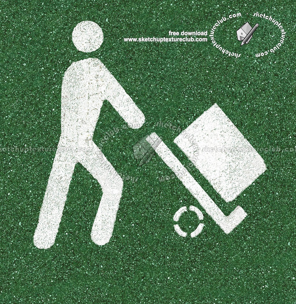 Road markings loading and unloading goods texture 18748