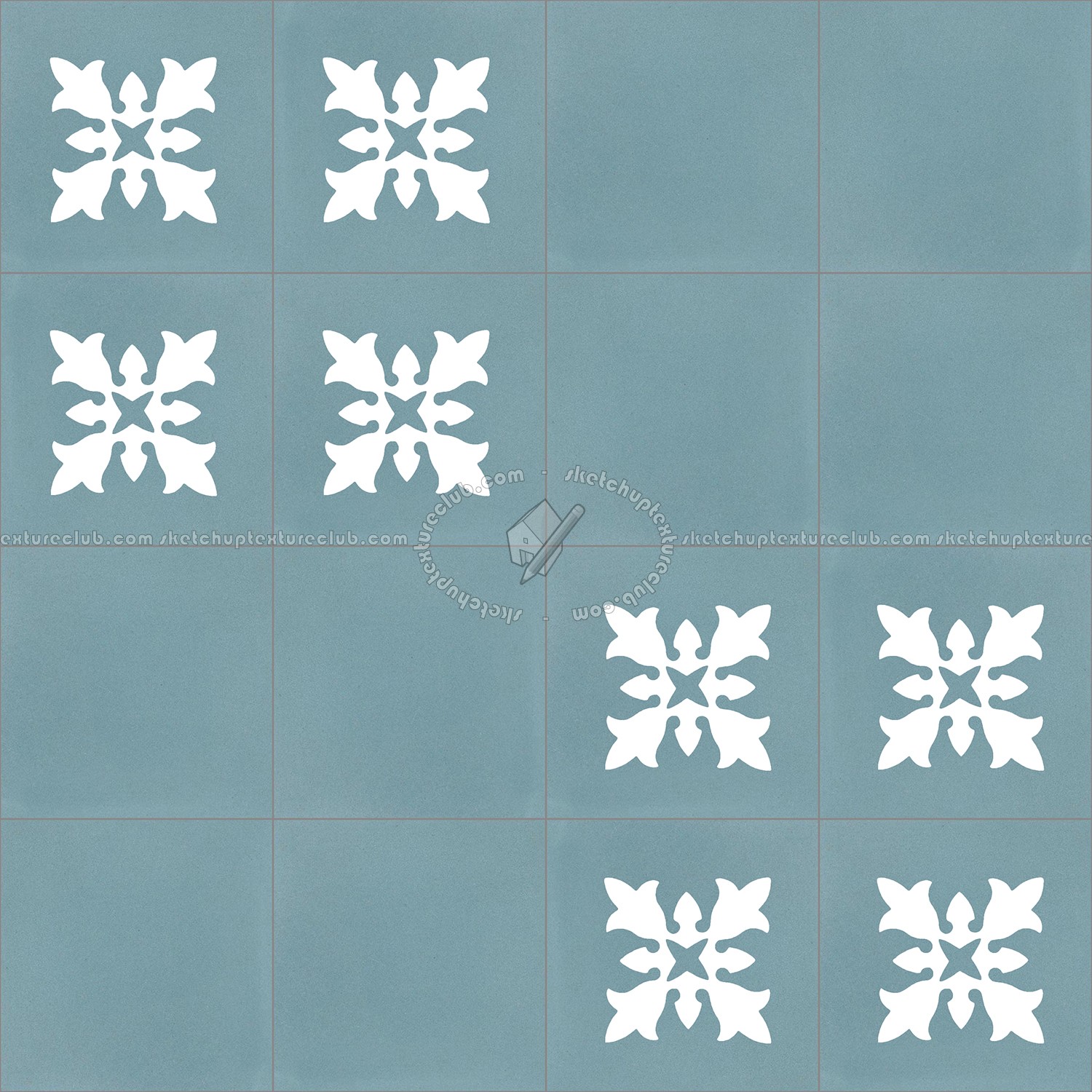 Textures   -   ARCHITECTURE   -   TILES INTERIOR   -   Cement - Encaustic   -   Encaustic  - Traditional encaustic cement ornate tile texture seamless 13446 (seamless)