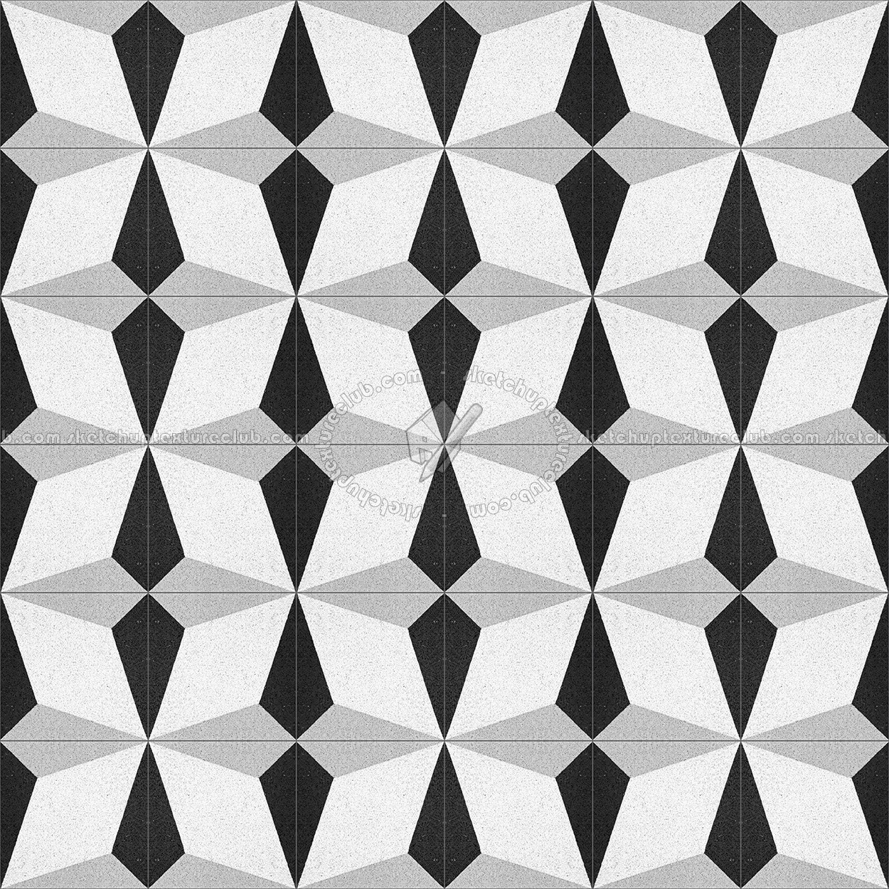 Textures   -   ARCHITECTURE   -   TILES INTERIOR   -   Cement - Encaustic   -   Cement  - Cement concrete tile texture seamless 13328 (seamless)