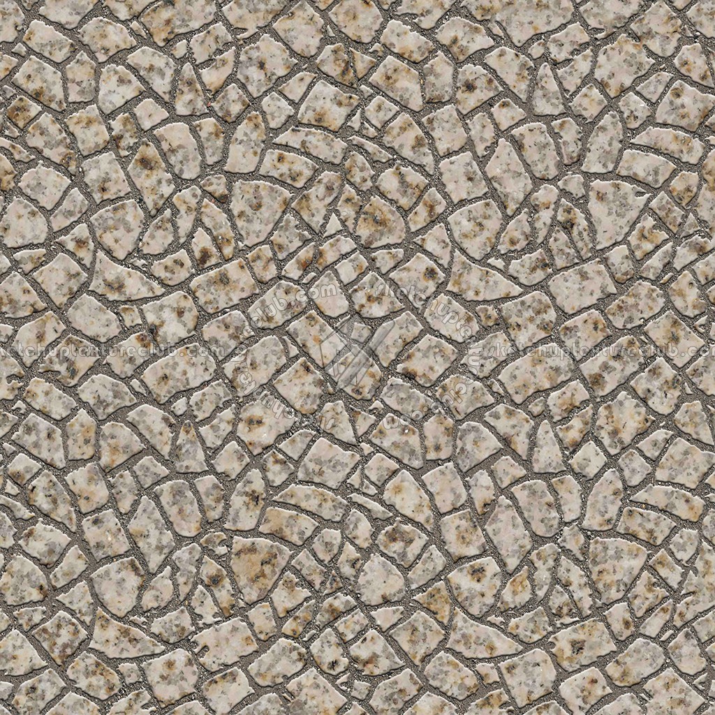 Textures   -   ARCHITECTURE   -   PAVING OUTDOOR   -   Flagstone  - Granite paving flagstone texture seamless 05877 (seamless)