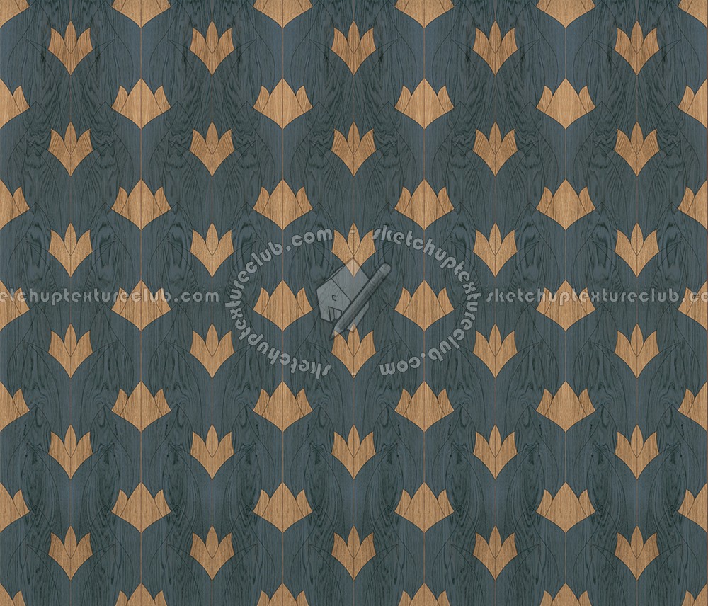 Textures   -   ARCHITECTURE   -   WOOD FLOORS   -   Decorated  - Parquet decorated texture seamless 04637 (seamless)