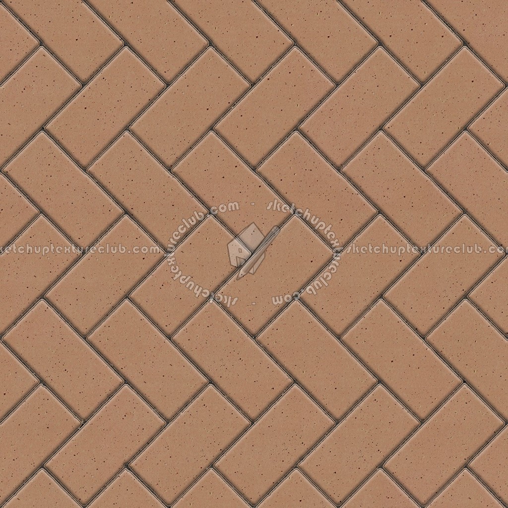 Textures - ARCHITECTURE - PAVING OUTDOOR - Pavers stone - Herringbone - Stone paving outdoor herringbone texture seamless 06520 (seamless)