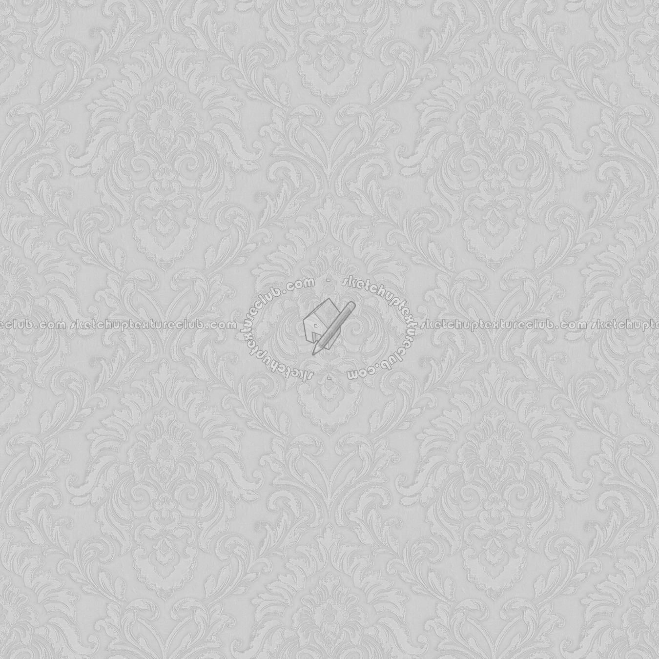 Textures   -   MATERIALS   -   WALLPAPER   -   Parato Italy   -   Anthea  - Anthea damask wallpaper by parato texture seamless 11227 - Bump