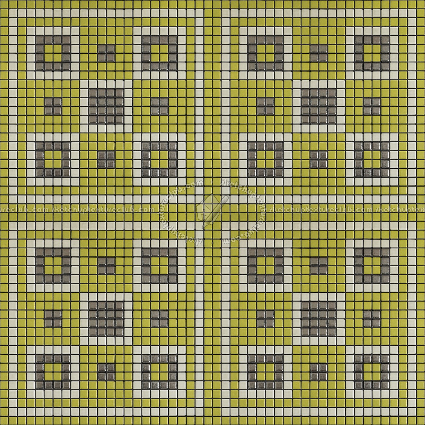 Textures   -   ARCHITECTURE   -   TILES INTERIOR   -   Mosaico   -   Classic format   -   Patterned  - Mosaico patterned tiles texture seamless 15039 (seamless)