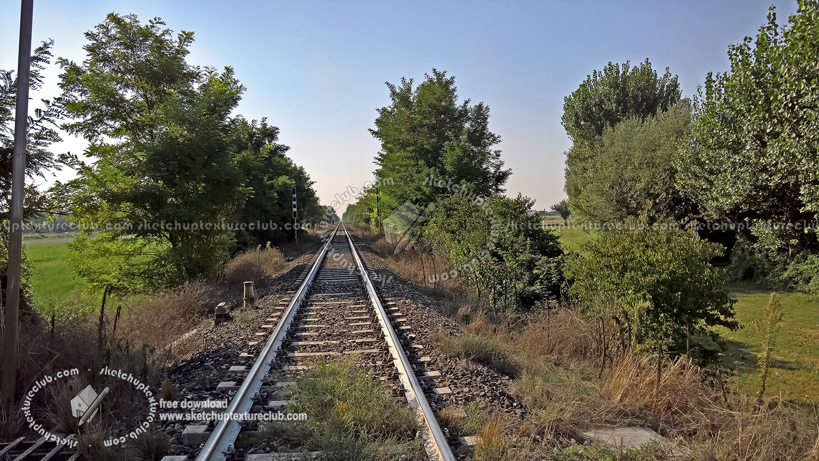 Textures   -   BACKGROUNDS &amp; LANDSCAPES   -   RAILROADS  - Railroad background 17759