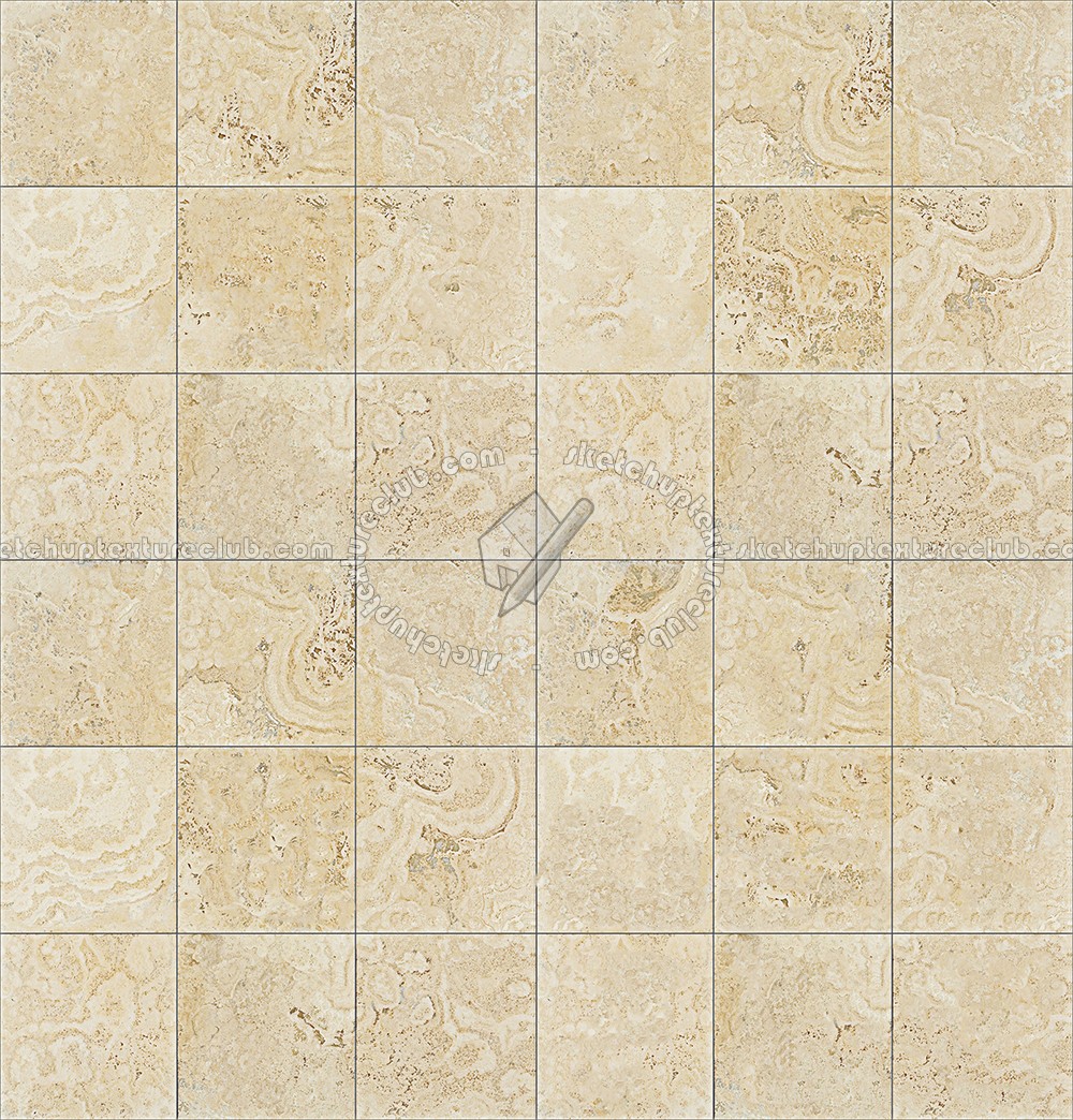 Travertine floor tile texture seamless 14673
