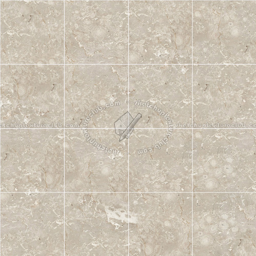 Textures   -   ARCHITECTURE   -   TILES INTERIOR   -   Marble tiles   -   Brown  - Botticino flowery marble tile texture seamless 14193 (seamless)