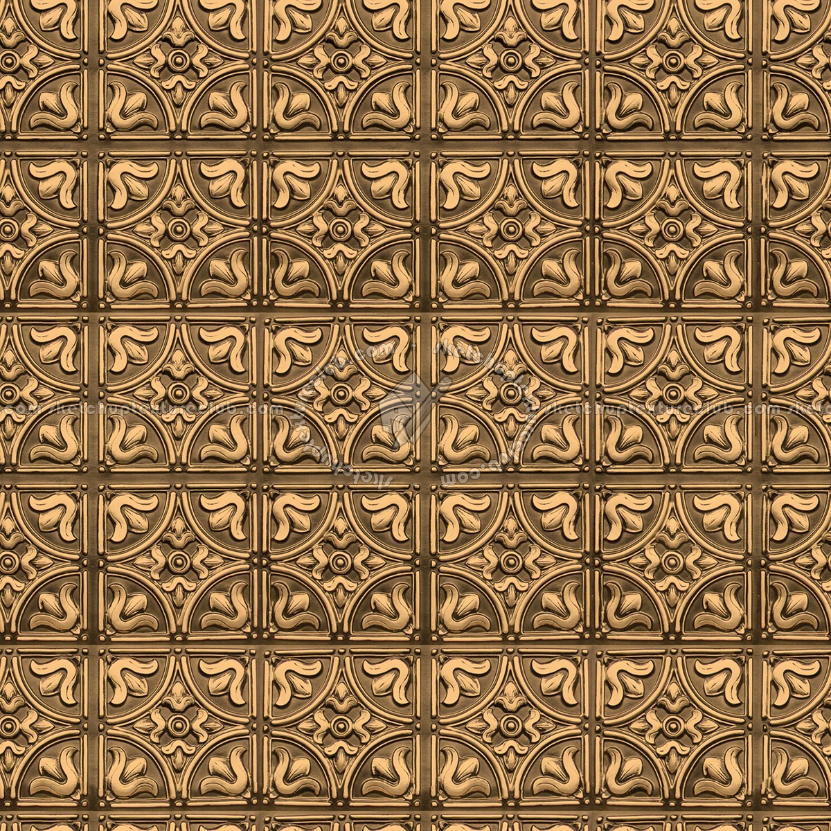 Textures   -   MATERIALS   -   METALS   -   Panels  - Bronze metal panel texture seamless 10405 (seamless)