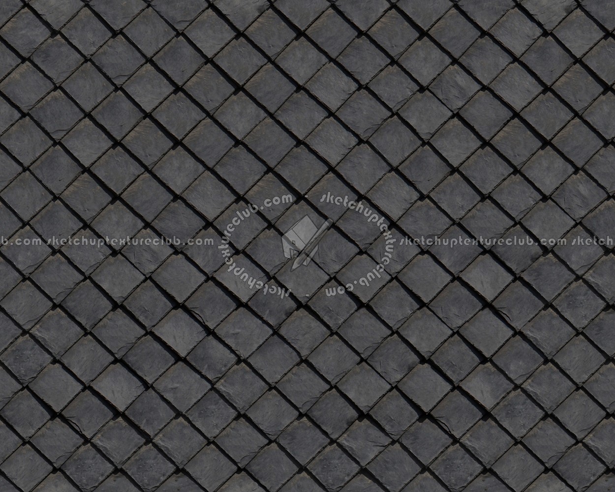 Textures   -   ARCHITECTURE   -   ROOFINGS   -   Slate roofs  - Slate roofing texture seamless 03909 (seamless)