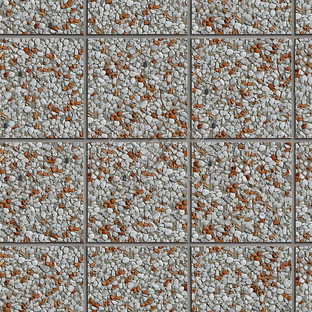 Textures - ARCHITECTURE - PAVING OUTDOOR - Washed gravel - Washed gravel paving outdoor texture seamless 17865 (seamless)