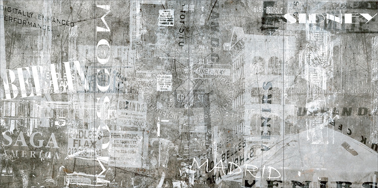 Textures - ARCHITECTURE - TILES INTERIOR - Design Industry - Panels wall tile graffiti urban style texture seamless 14055 (seamless)