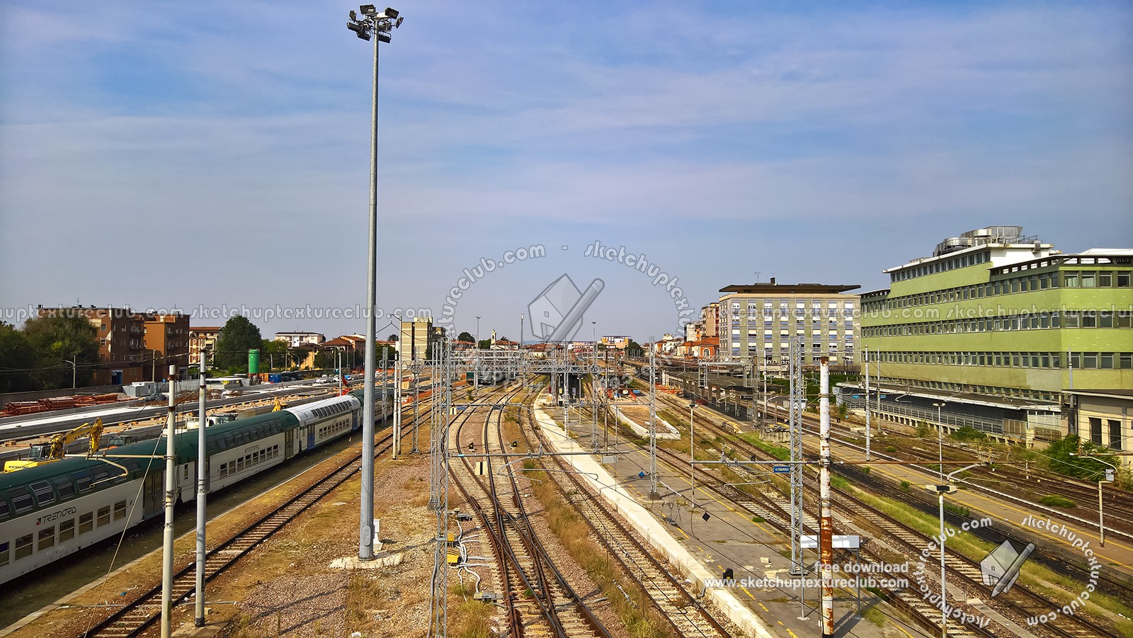 Textures   -   BACKGROUNDS &amp; LANDSCAPES   -   RAILROADS  - Railroad background 17761