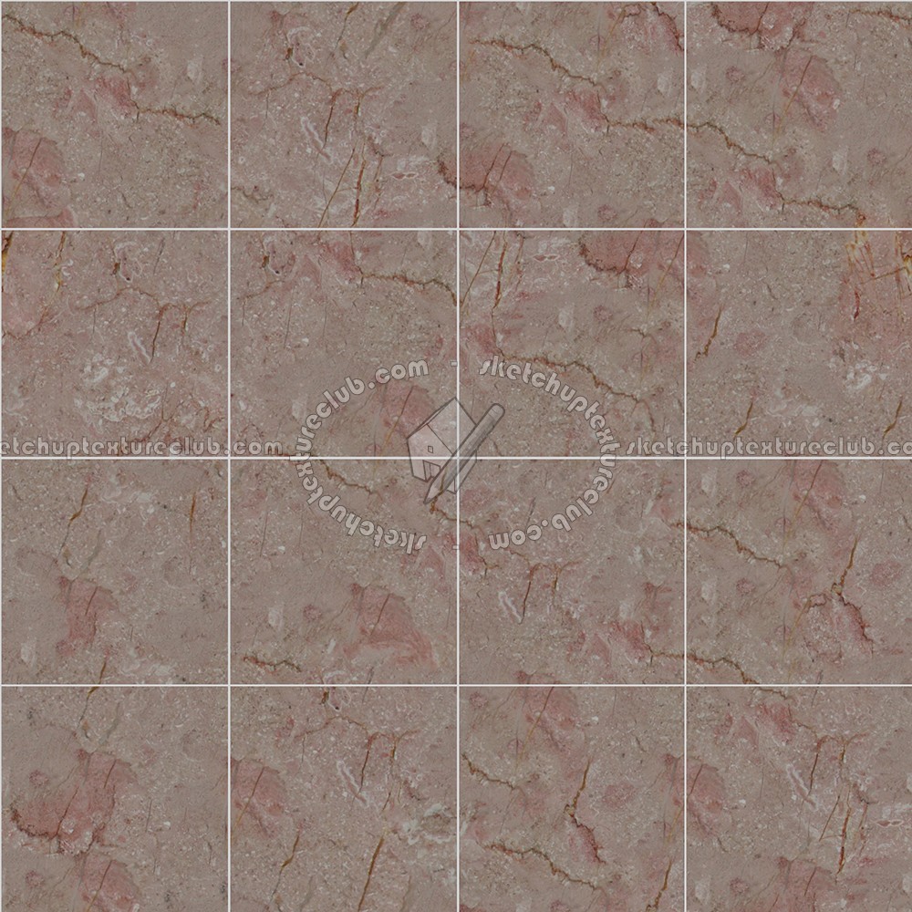 Textures   -   ARCHITECTURE   -   TILES INTERIOR   -   Marble tiles   -   Pink  - Tea rose floor marble tile texture seamless 14519 (seamless)