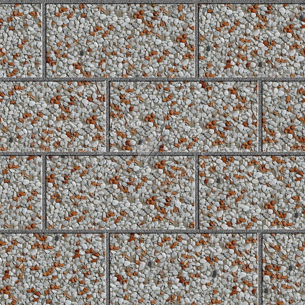 Textures - ARCHITECTURE - PAVING OUTDOOR - Washed gravel - Washed gravel paving outdoor texture seamless 17866 (seamless)