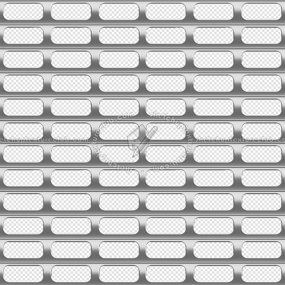 Textures   -   MATERIALS   -   METALS   -   Perforated  - Aluminium perforated metal plate texture seamless 10489 (seamless)