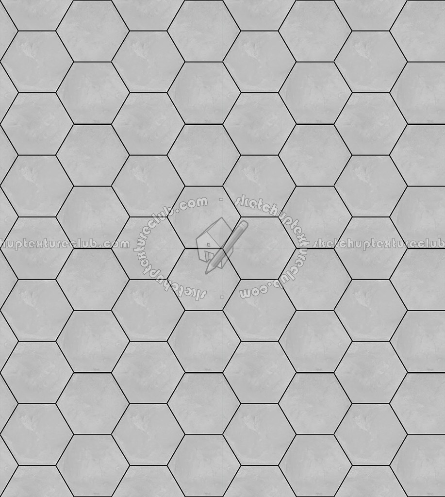 Concrete Hexagonal Tile Texture Seamless 17116 Hexagonal Tile Texture Seamless 17116 Share