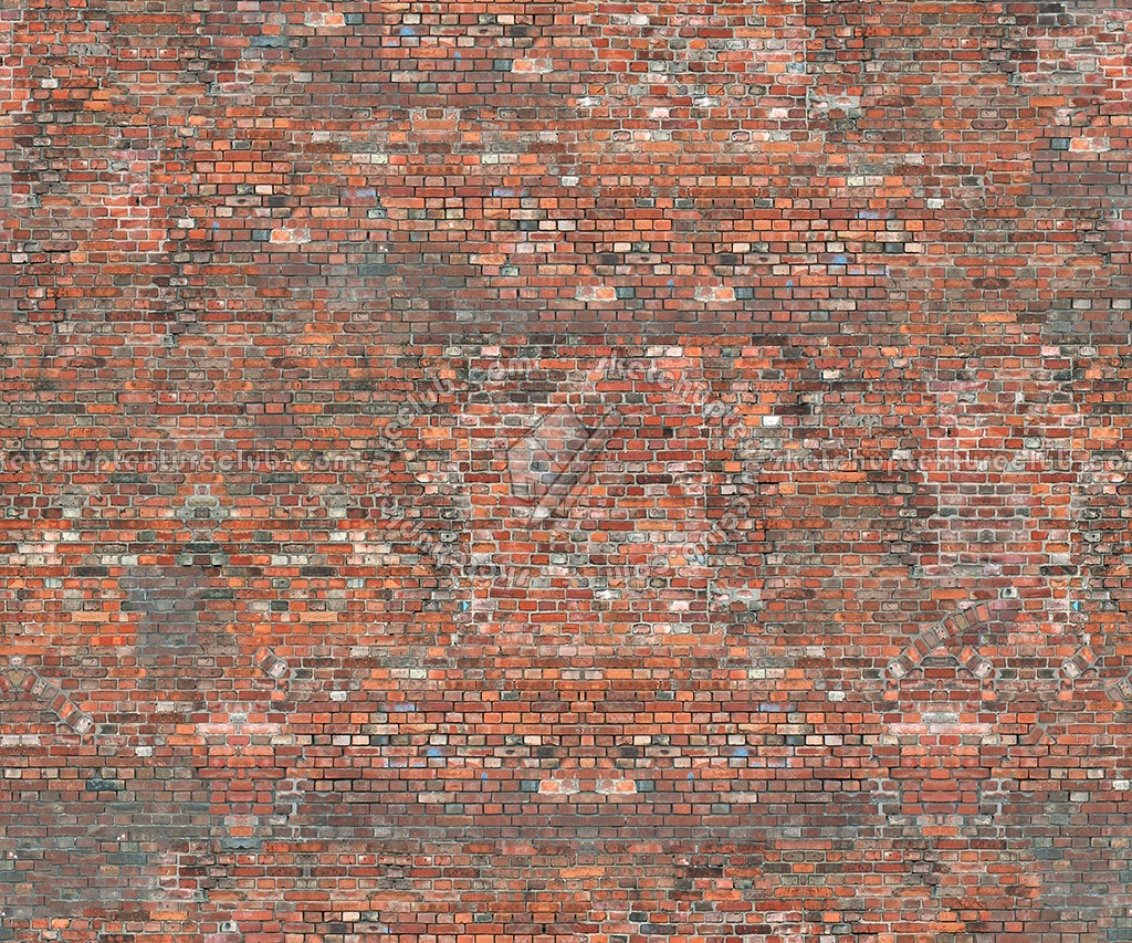 Textures   -   ARCHITECTURE   -   BRICKS   -   Damaged bricks  - Damaged bricks texture seamless 00118 (seamless)