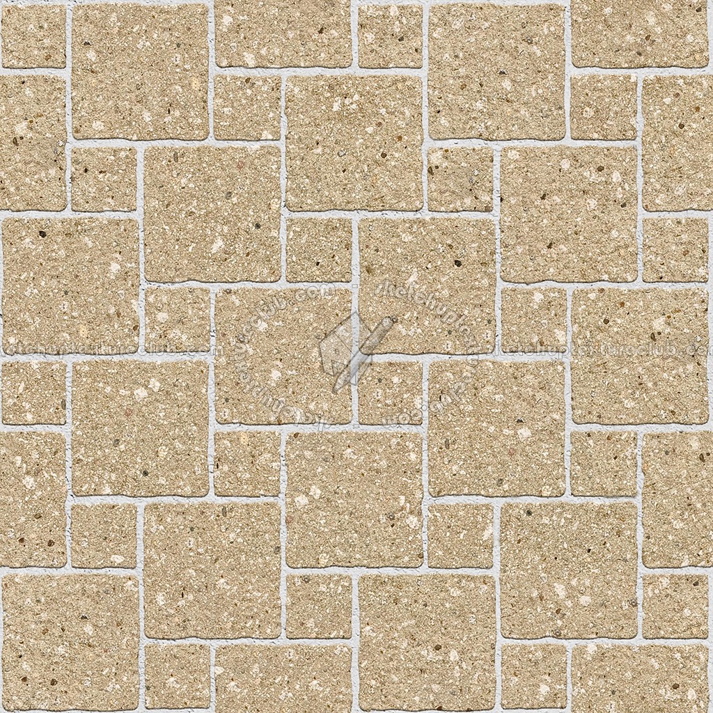 Textures   -   ARCHITECTURE   -   PAVING OUTDOOR   -   Pavers stone   -   Blocks mixed  - Pavers stone mixed size texture seamless 06104 (seamless)