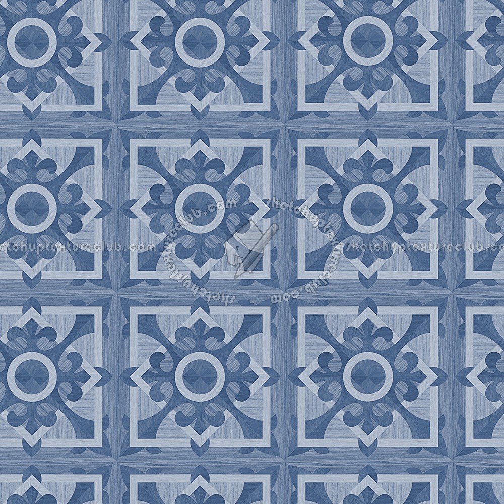 Textures - ARCHITECTURE - WOOD FLOORS - Parquet colored - Wood flooring colored texture seamless 04998 (seamless)