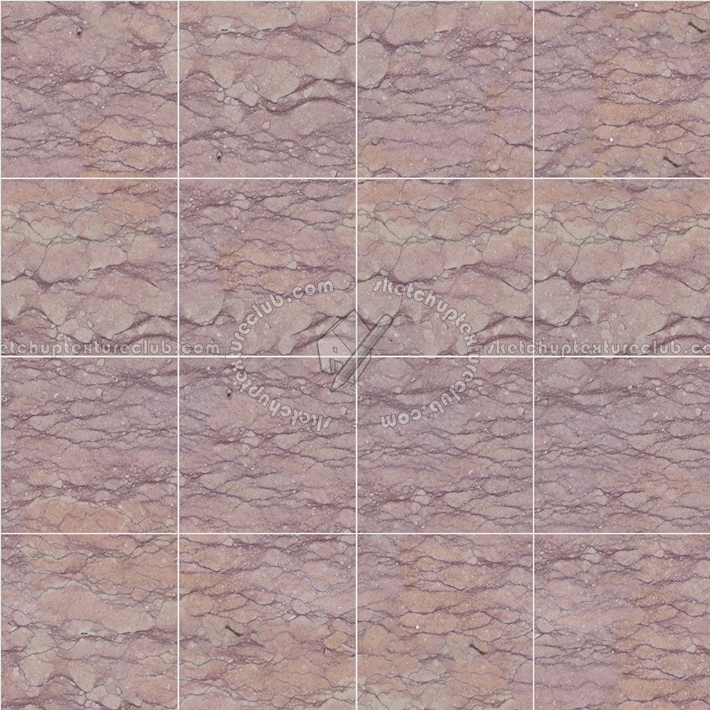 Textures - ARCHITECTURE - TILES INTERIOR - Marble tiles - Pink - Chiampo pinkish floor marble tile texture seamless 14521 (seamless)