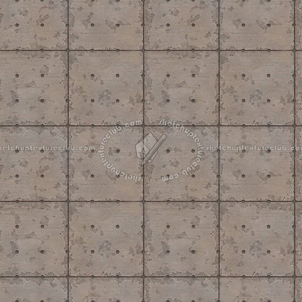 Textures   -   ARCHITECTURE   -   PAVING OUTDOOR   -   Concrete   -   Blocks damaged  - Concrete paving outdoor damaged texture seamless 05497 (seamless)