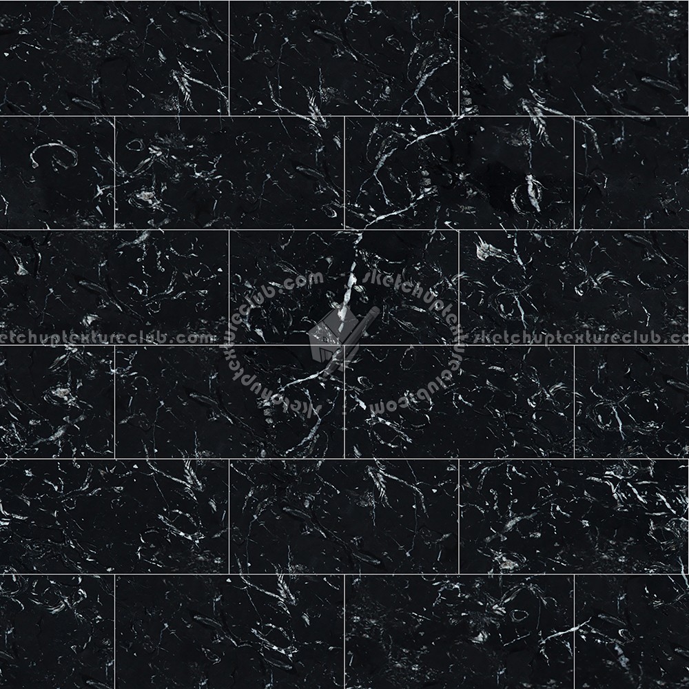 Textures - ARCHITECTURE - TILES INTERIOR - Marble tiles - Black - Marquina black marble tile texture seamless 14128 (seamless)