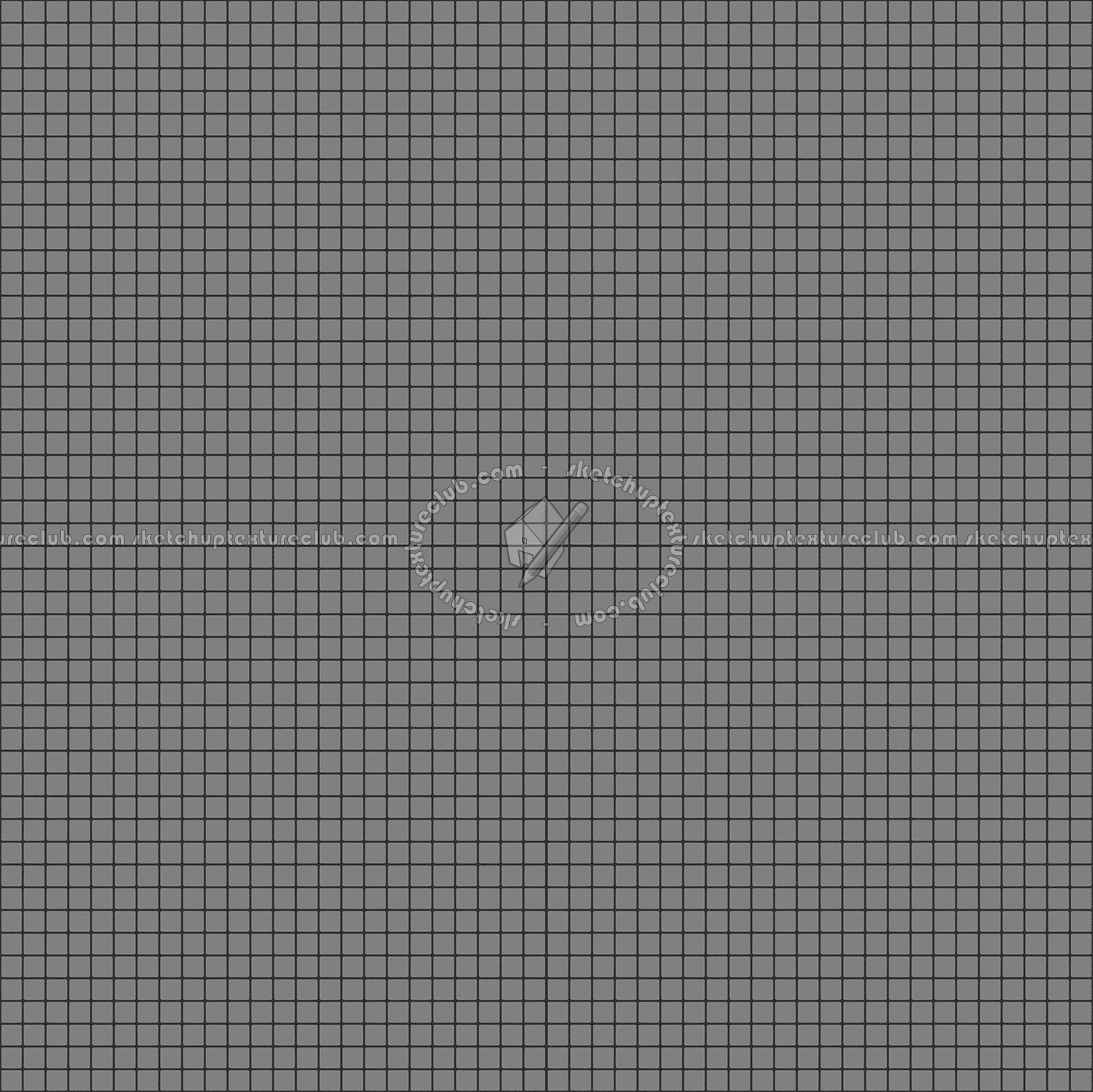 Textures - ARCHITECTURE - TILES INTERIOR - Mosaico - Classic format - Patterned - Mosaico patterned tiles texture seamless 15043 - Bump