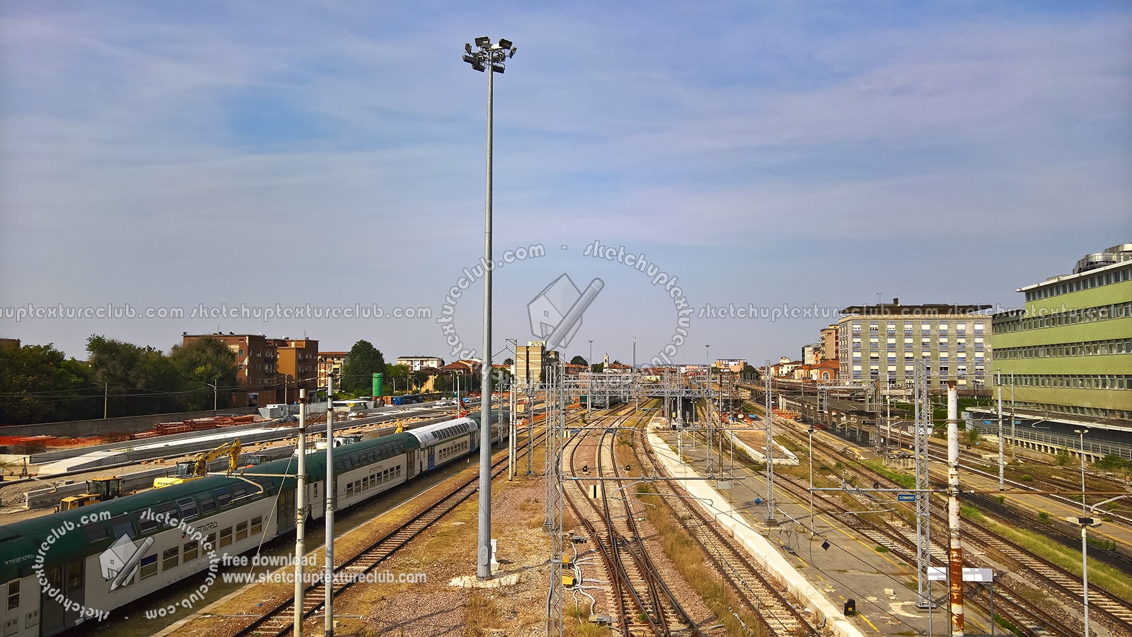 Textures   -   BACKGROUNDS &amp; LANDSCAPES   -   RAILROADS  - Railroad background 17763