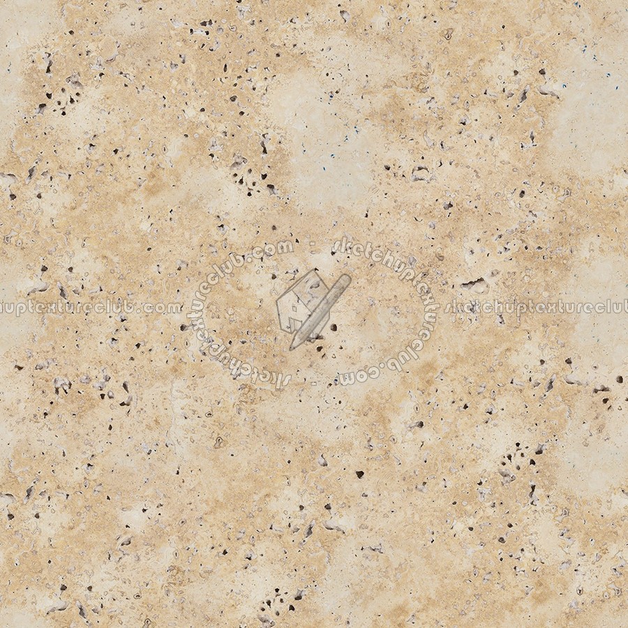 Textures - ARCHITECTURE - MARBLE SLABS - Travertine - Roman travertine slab texture seamless 02490 (seamless)