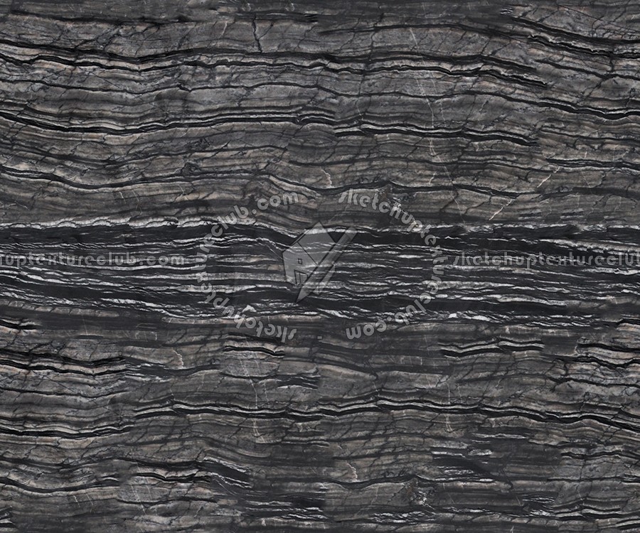 Textures   -   ARCHITECTURE   -   MARBLE SLABS   -   Grey  - Slab marble zebra stripes grey texture seamless 02319