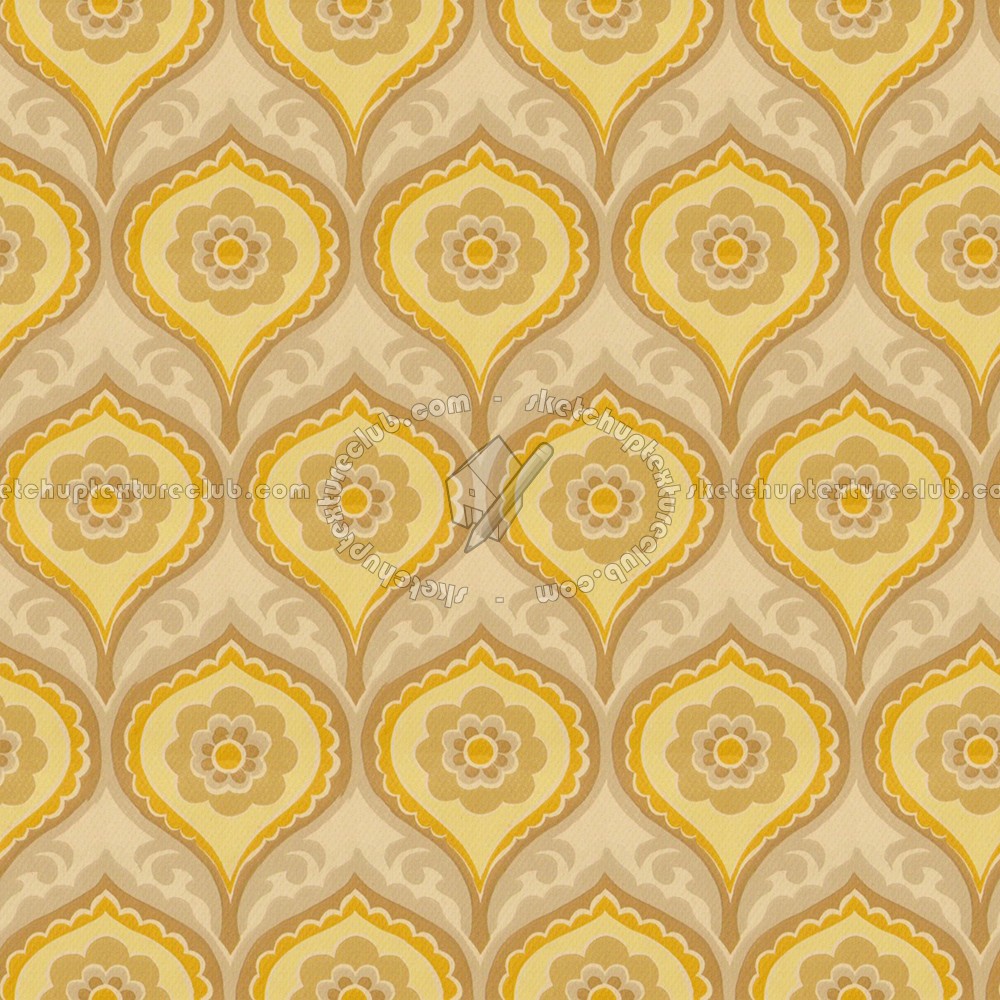 Textures - MATERIALS - WALLPAPER - Geometric patterns - Vintage geometric wallpaper texture seamless 11087 (seamless)