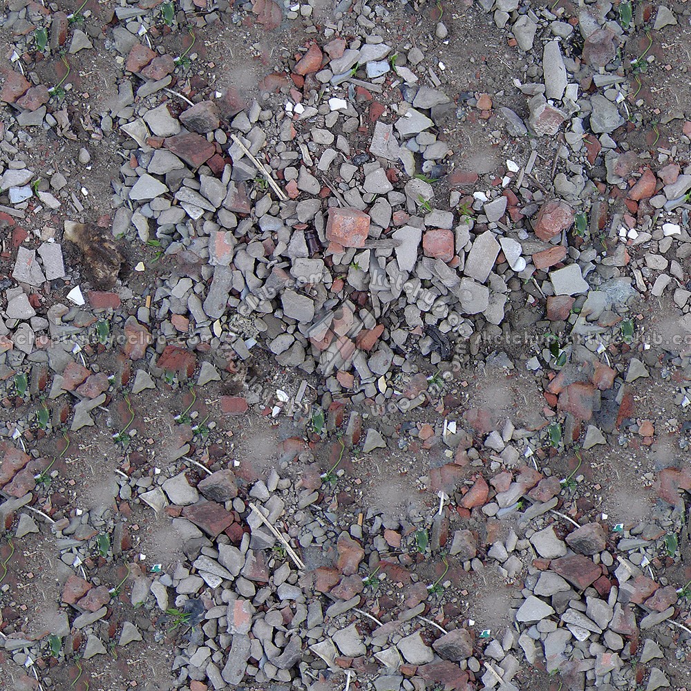 Textures - NATURE ELEMENTS - SOIL - Ground - Ground whit pebbles texture seamless 12828 (seamless)