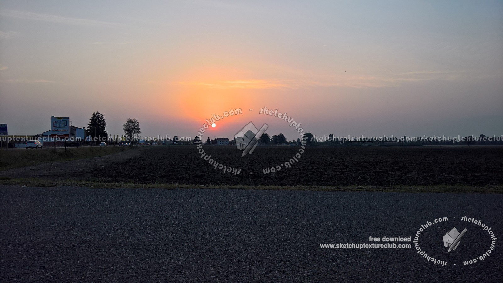 Textures   -   BACKGROUNDS &amp; LANDSCAPES   -   SUNRISES &amp; SUNSETS  - Sunrise background in the countryside 17710