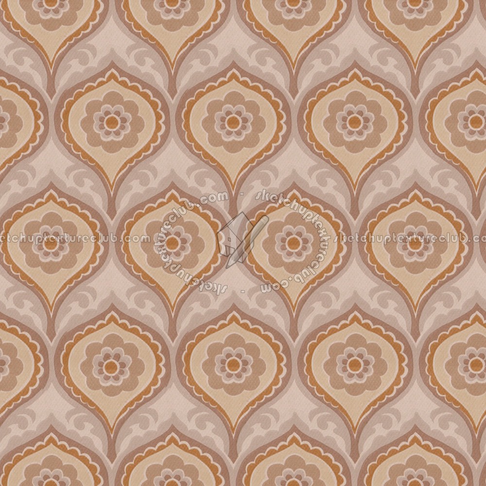 Textures - MATERIALS - WALLPAPER - Geometric patterns - Vintage geometric wallpaper texture seamless 11088 (seamless)