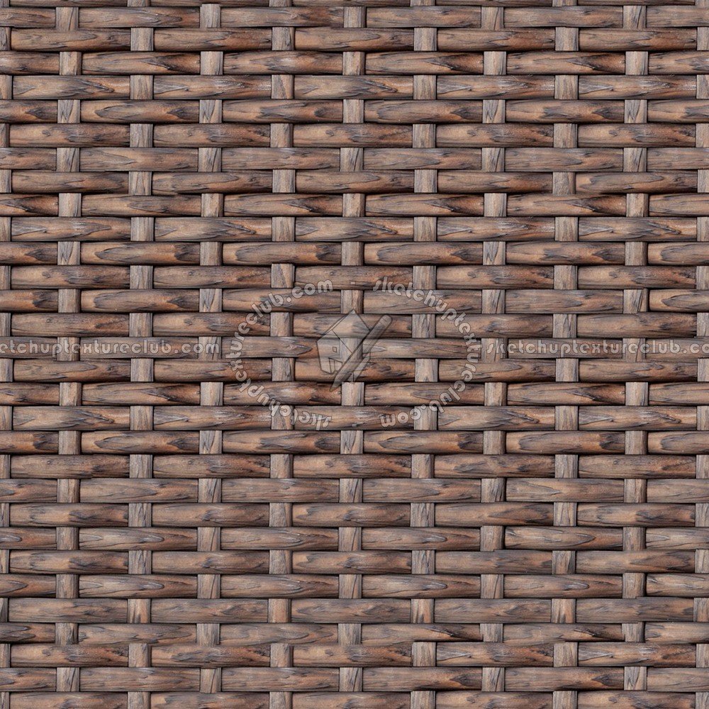Textures   -   NATURE ELEMENTS   -   RATTAN &amp; WICKER  - Wicker texture seamless 12489 (seamless)