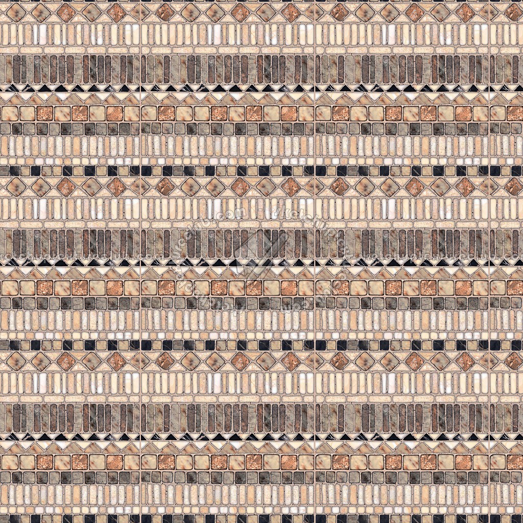 Textures   -   ARCHITECTURE   -   PAVING OUTDOOR   -   Mosaico  - Mosaic paving outdoor texture seamless 06060 (seamless)